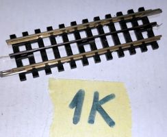 1K) Trix Express 4307,  Gerade, L=88.0, 3-Leiter