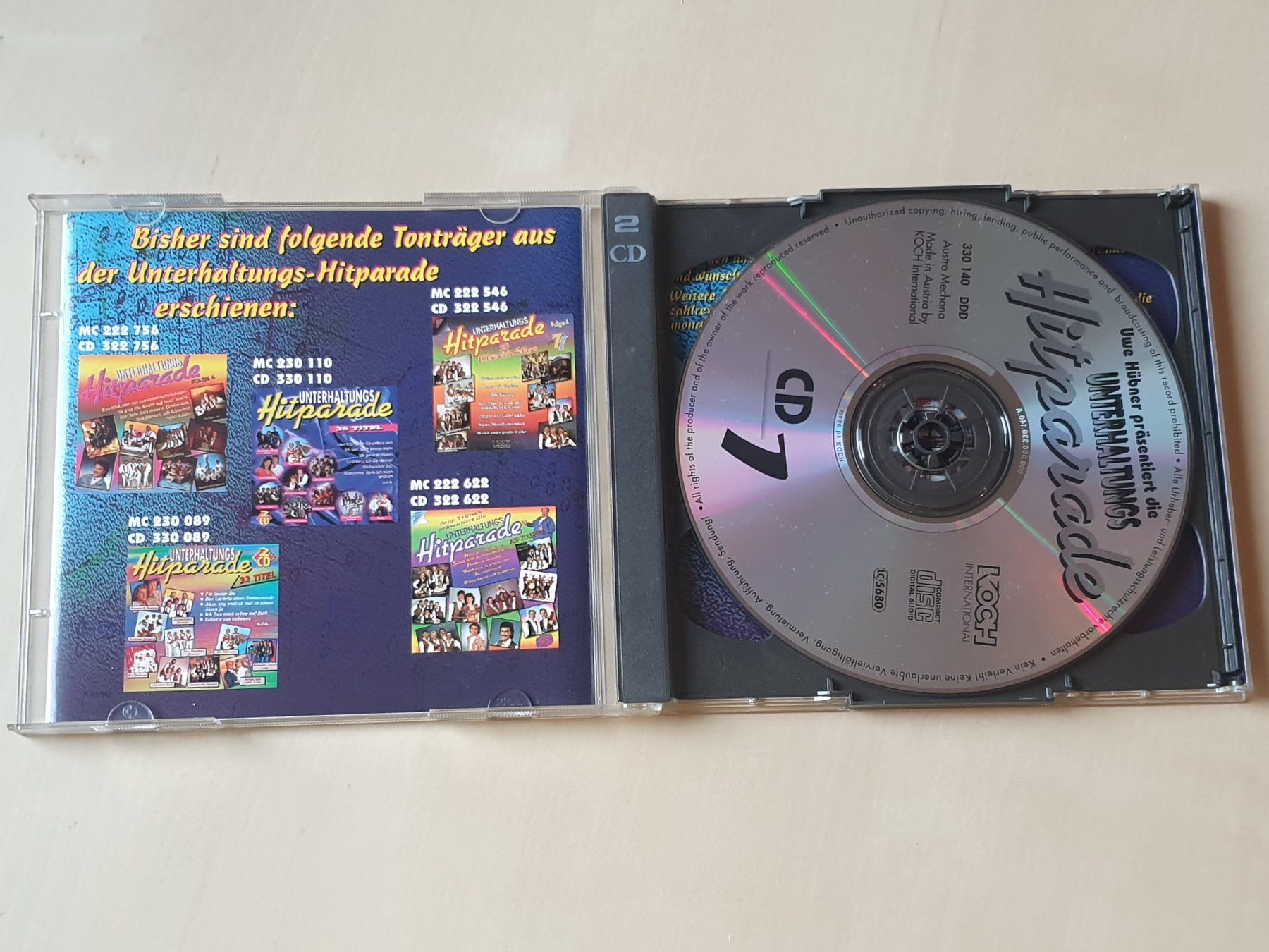 CDs: Unterhaltungs Hitparade – Gebraucht aus Stansstad von collectorsshop 2