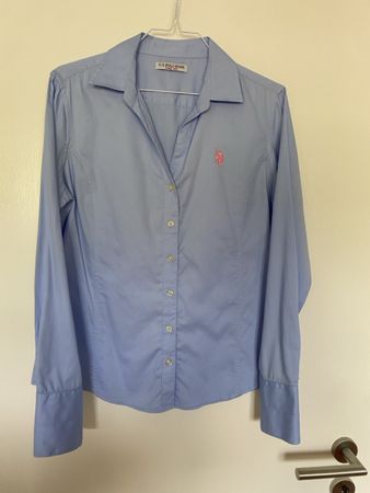 US Polo ASSN Bluse Hellblau Gr. S