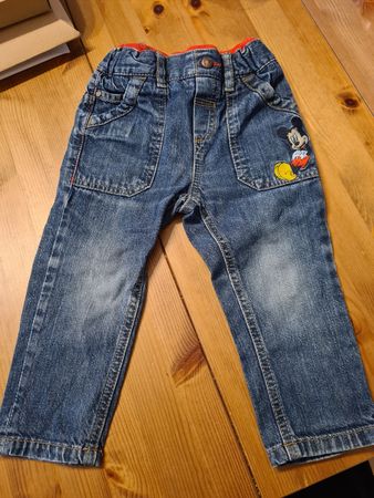 Jeans Mickey Mouse Grösse 86 Kinder