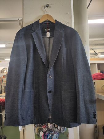 Hugo Boss Jersey Jacke in dunkelblau