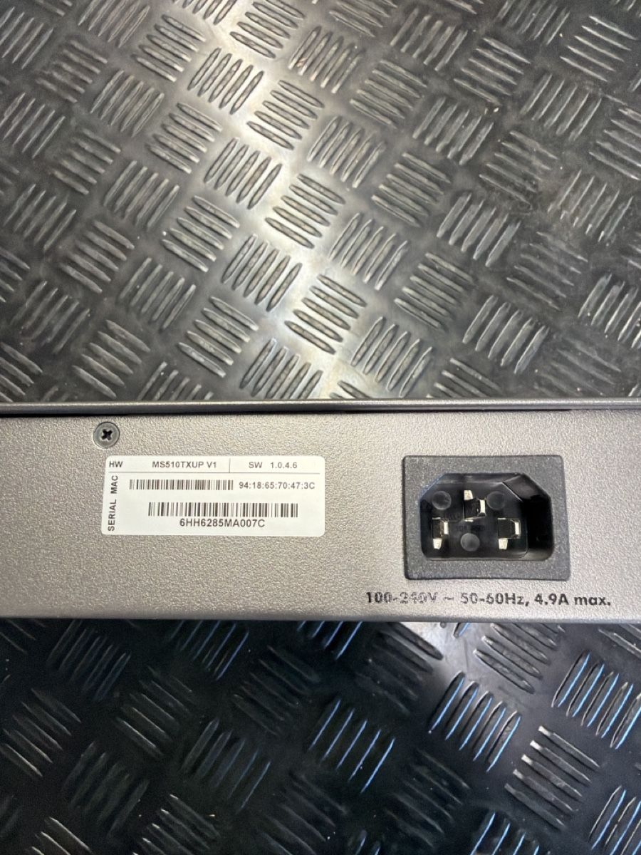 Netgear Modem & Router: Netgear MS510TXUP Switch 8-Port Smart Managed Pro PoE++ – Usato da Oetwil an der Limmat venduto da Switz-3D 3