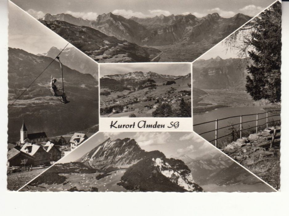 Cartoline postali: Amden 1966 – Usato da Bürglen TG venduto da StampGraf