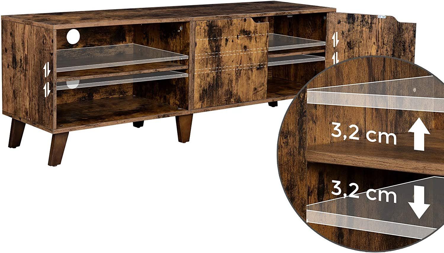 Mobili TV: Industrie design  Lowboard, TV Sideboard‪ – Nuovo e nell'imballaggio originale da Lopagno venduto da CLep 4