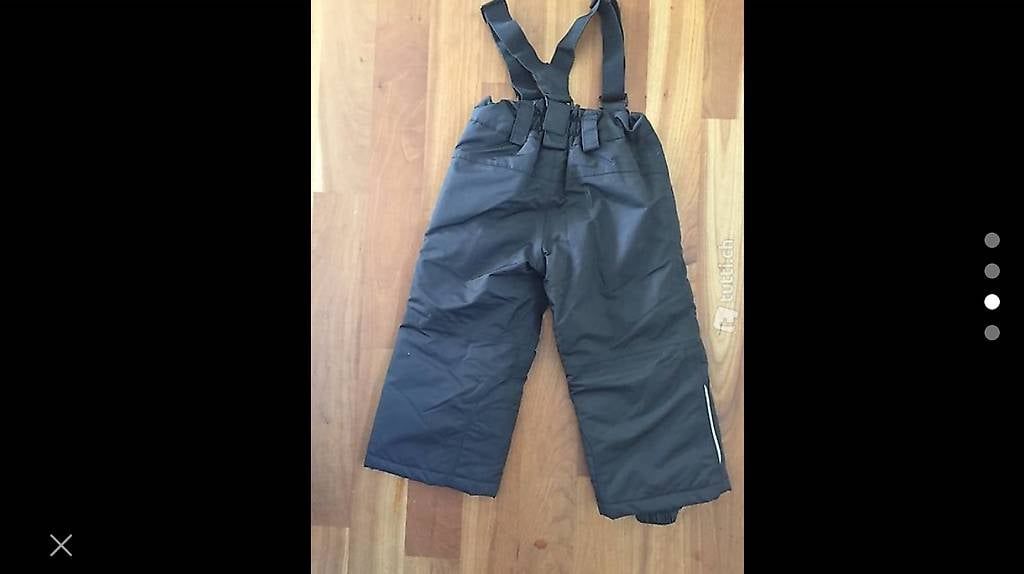 Hosen: Skihose schwarz Gr.86/92 – Gebraucht aus Lyss von stubenwagen 1