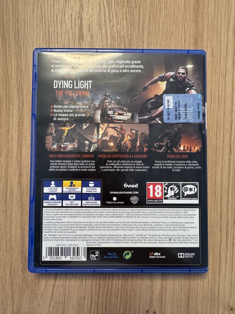 Sony Spiele: Dying Light The Following Enhanced Edition PS4 Spiel – Gebraucht aus Biberist von etesummer 1