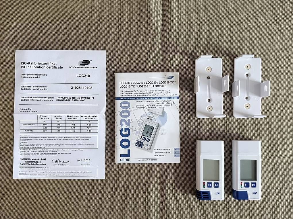 Messen: Datenlogger Temperatur / Feuchte – Neu und originalverpackt aus Wangen an der Aare von hoo_f5dc