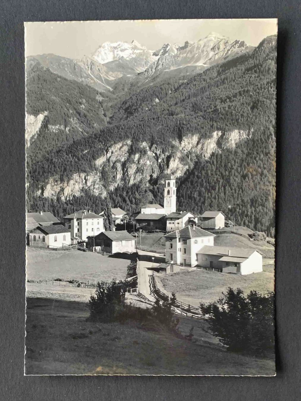 Cartoline postali: AK Brienz Brienzauls GR mit Piz Michel – Usato da Goldau venduto da artelier1