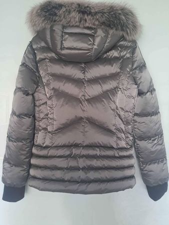 Off White Luxus Winter Faux Jacke M/L