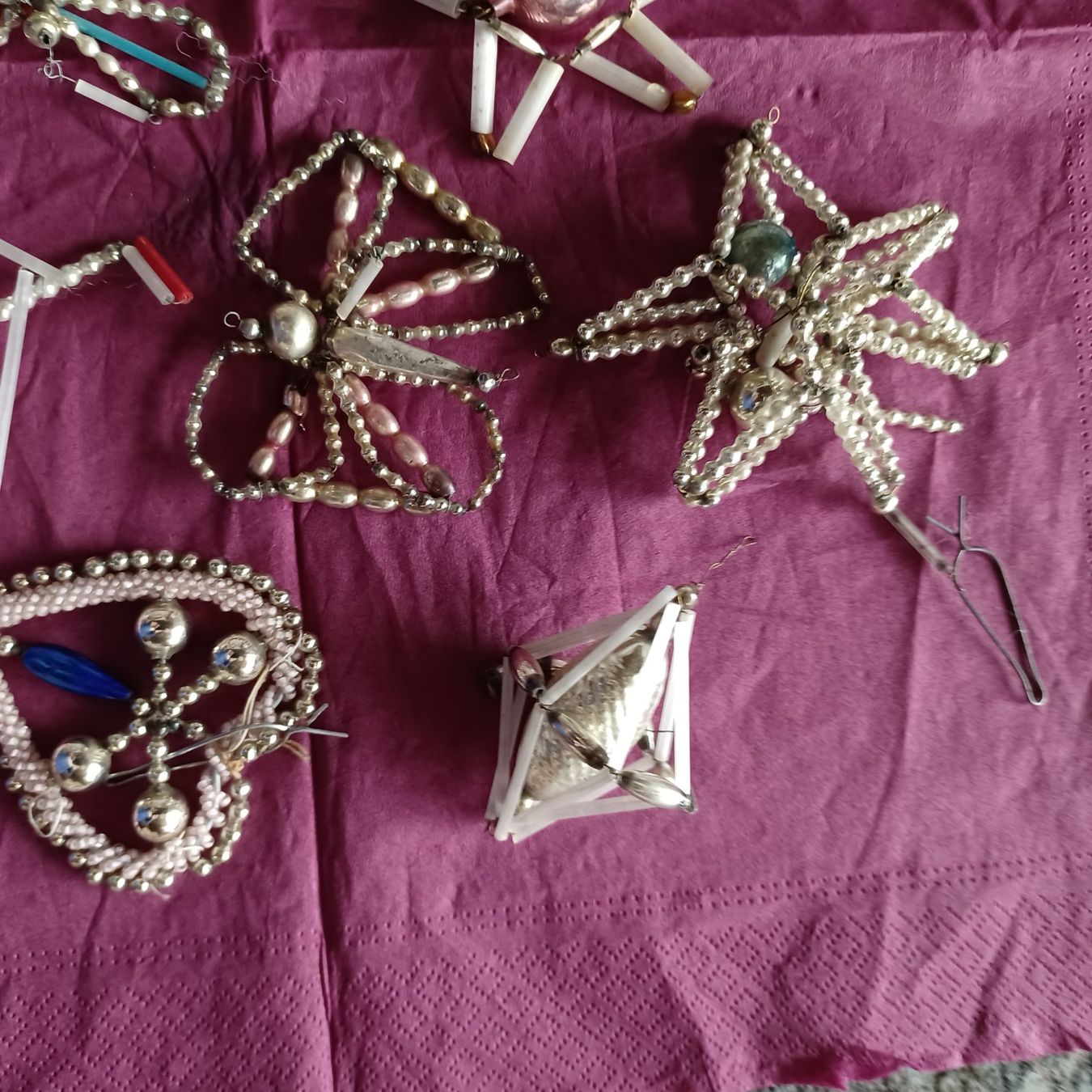 Gablonzer Tutte le decorazioni: Gablonzer Christbaumschmuck 8 Stück – Usato da Abtwil SG venduto da luupsy 1