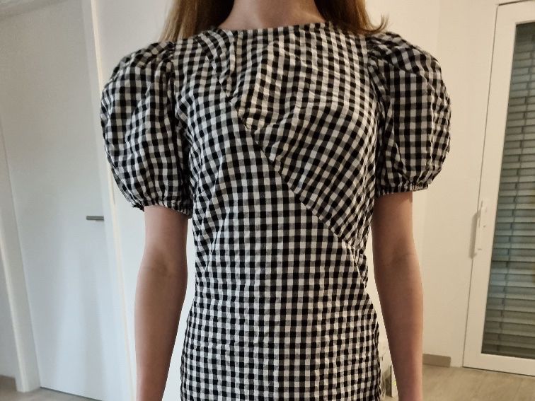 Vestiti: Robe à carreaux Mango, taille S – Usato da Riddes venduto da pierre-a-facettes 2