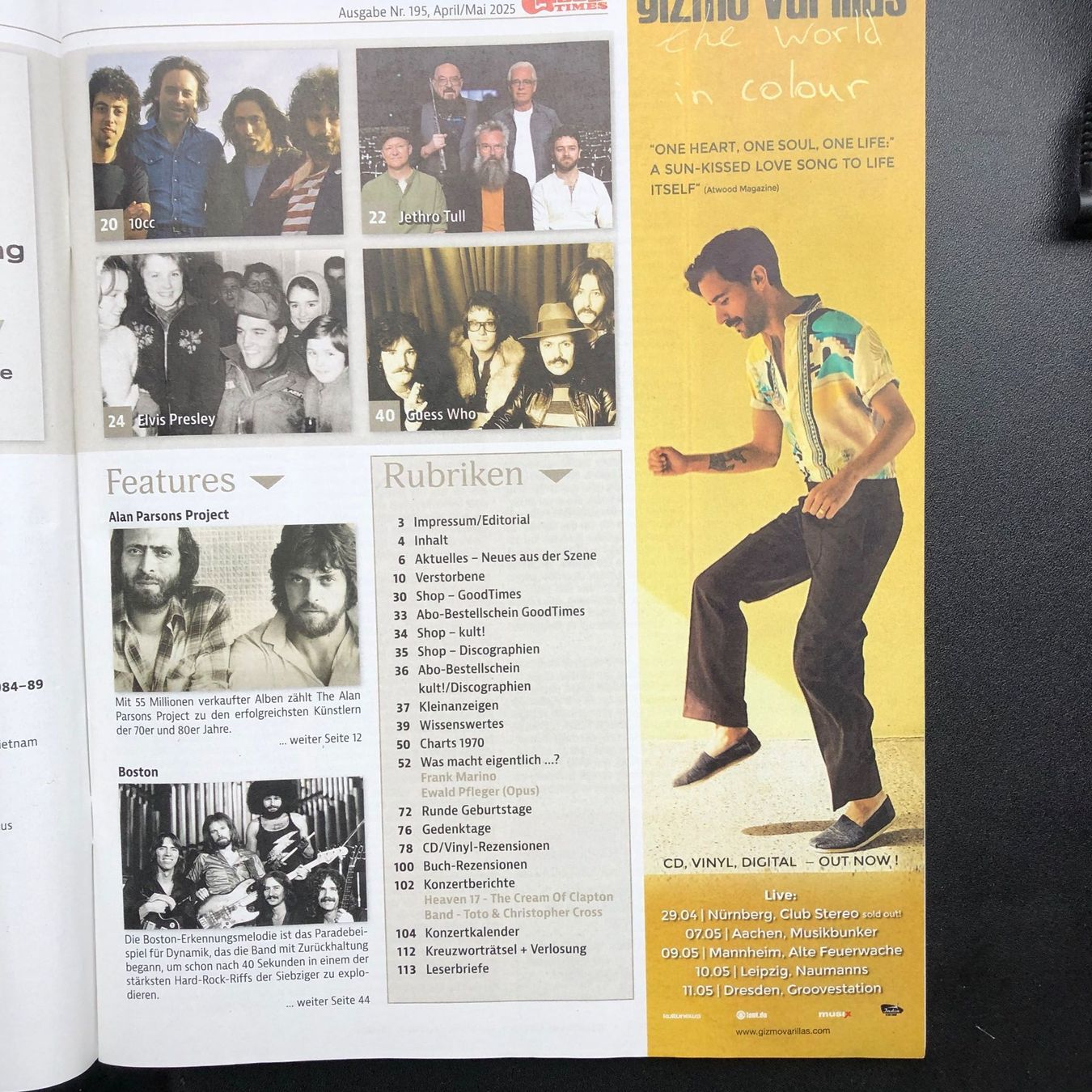 Riviste & Magazine: Gotthard – Usato da Aeschi SO venduto da Stones55 3