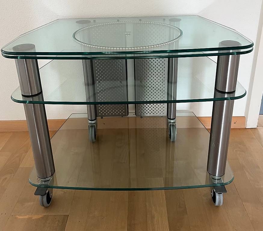 Mobili TV: TV Möbel, Glas, schwenkbar – Usato da Stäfa venduto da boohoosu