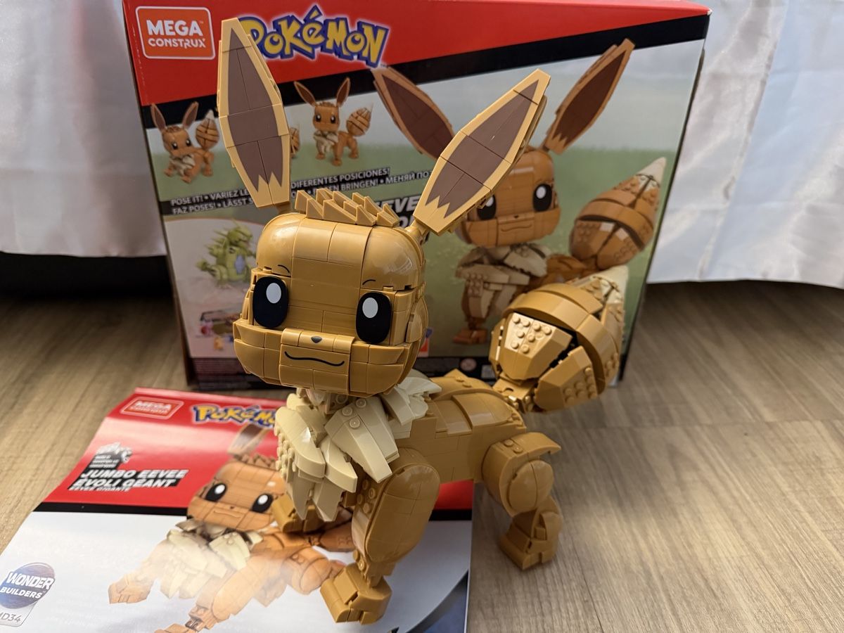 Mega Baukästen: Mega Construx Pokémon Jumbo Evoli Aufgestellt – Gebraucht aus Bern von Blueangel6 4