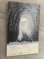 Alte Ansichtskarte Eigergletscher Eisgrotte 1937 selten!