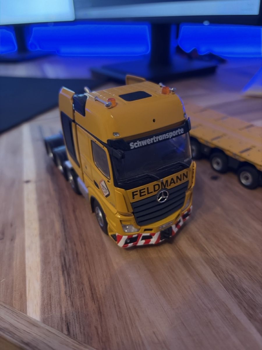 Modellbausätze & Standmodelle: 1:50 MB lkw feldmann – Neu (gemäss Beschreibung) aus Kölliken von mb1zu50 1