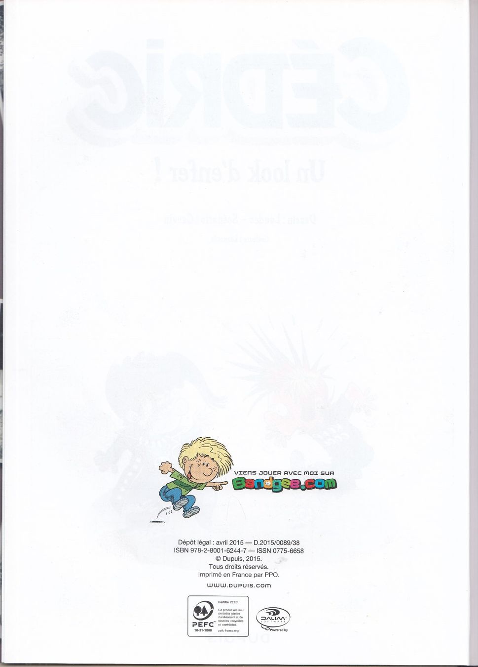 Fumetti: BD, Cédric N° 29 – Usato da Thônex venduto da TIFANY02 1