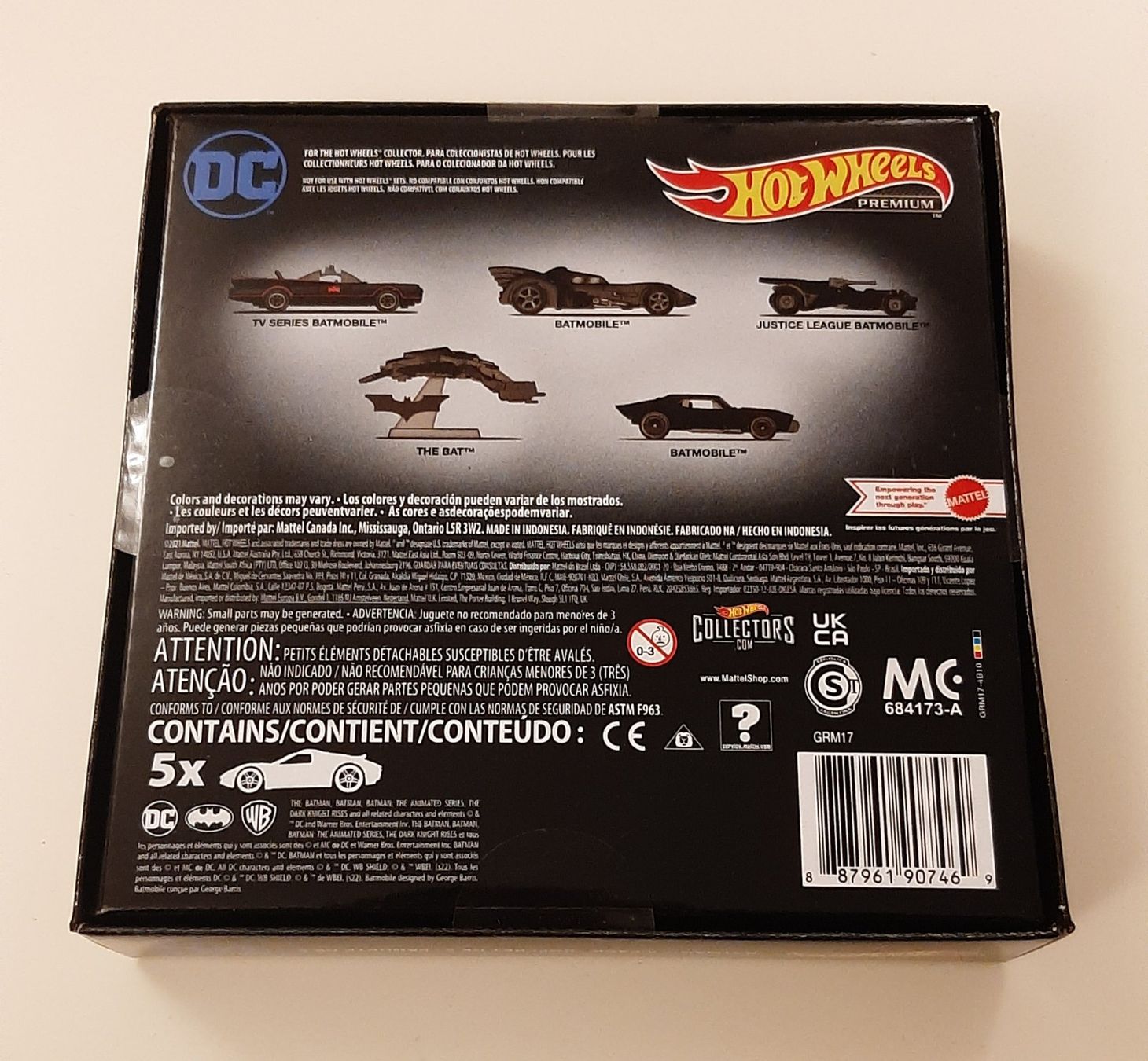 Hot Wheels Modellini d'auto: Hot Wheels DC Premium Batman – Nuovo e nell'imballaggio originale da Regensdorf venduto da 8Collect 1