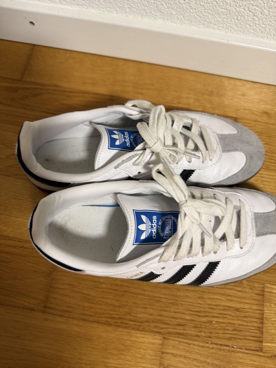Adidas Scarpe da uomo: Adidas Samba Weiss/Grau Grösse 42 – Usato da Möhlin venduto da romano19 1