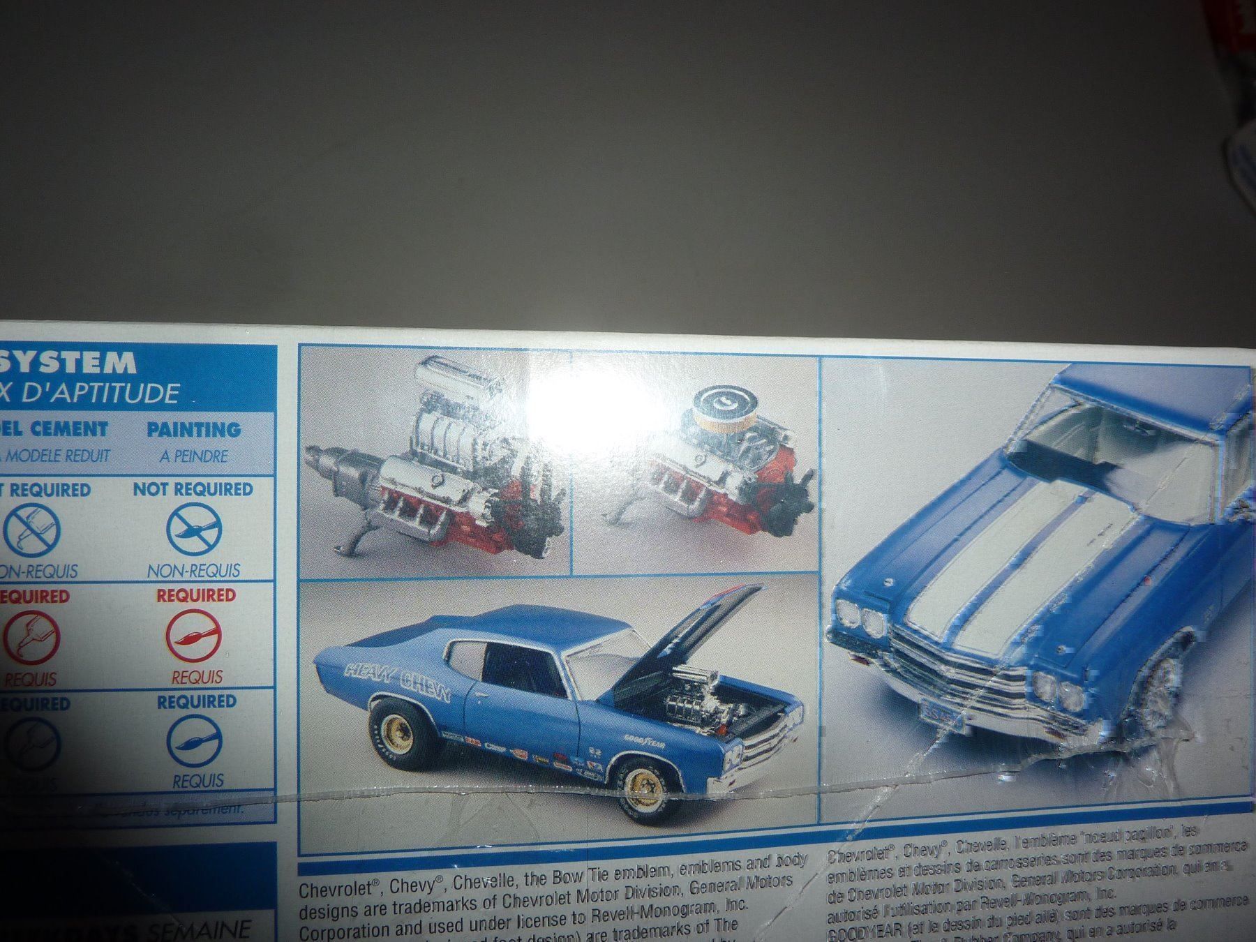 Modellini d'auto: CHEVELLE  70 – Nuovo e nell'imballaggio originale da Balsthal venduto da bouteliee 1