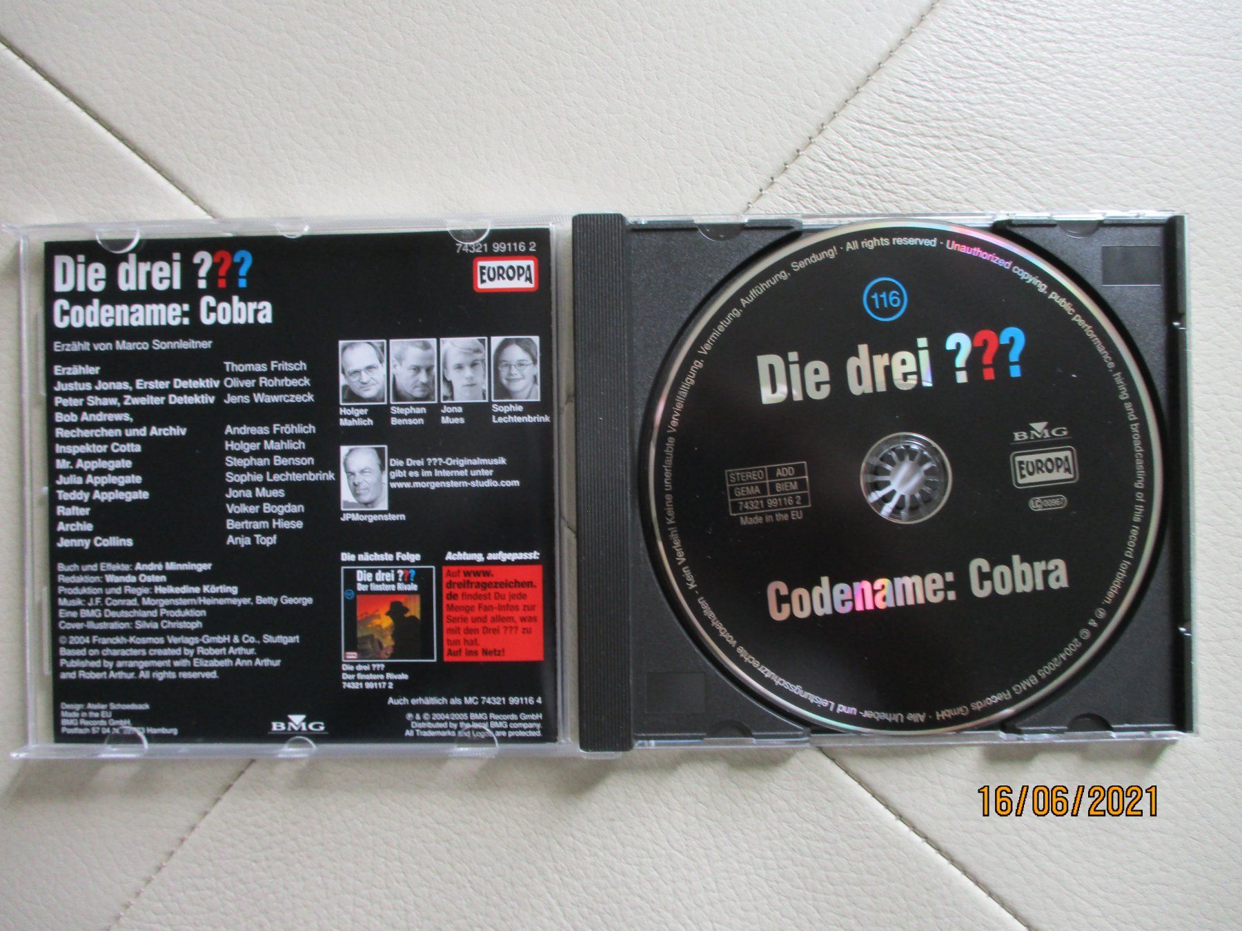 Audiolibri: Die drei Fragezeichen Folge 116 – Usato da Liestal venduto da Disc-Point 1
