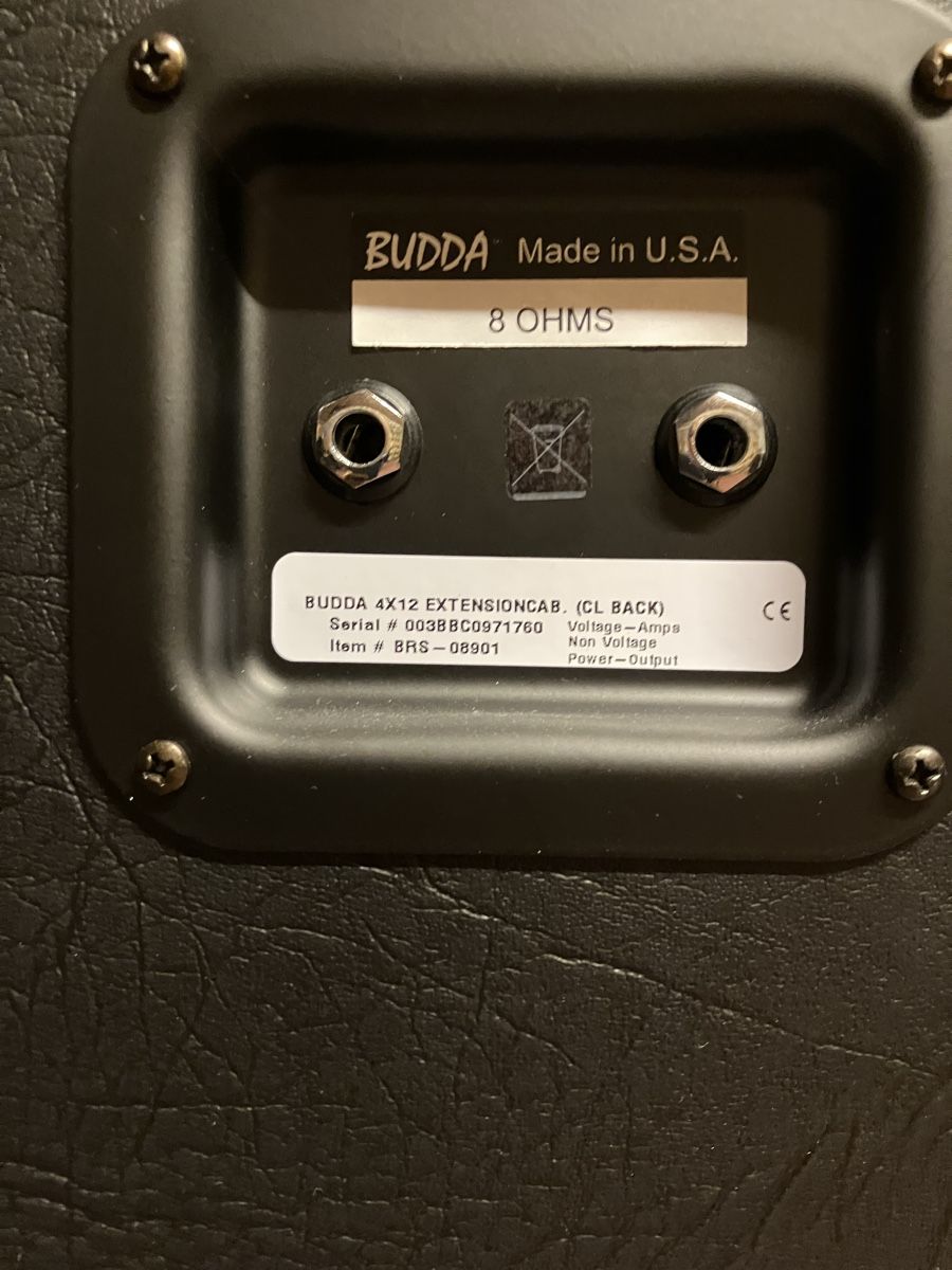 Amplificatori: BUDDA 4x12 Gitarrenbox – Usato da Zug venduto da jogaflame 2