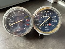 Tacho und Drehzahlmesser, Gehäuse... Benelli, Moto Guzzi