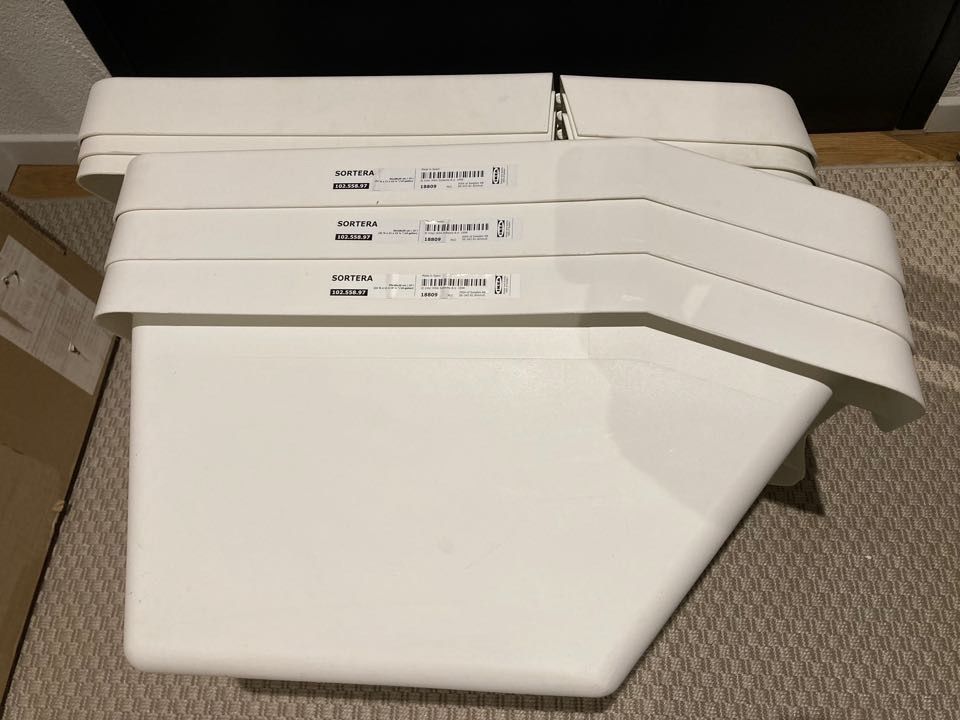 IKEA SORTERA Recycling Bins / Bacs/ Behälter 3x Kaufen auf Ricardo