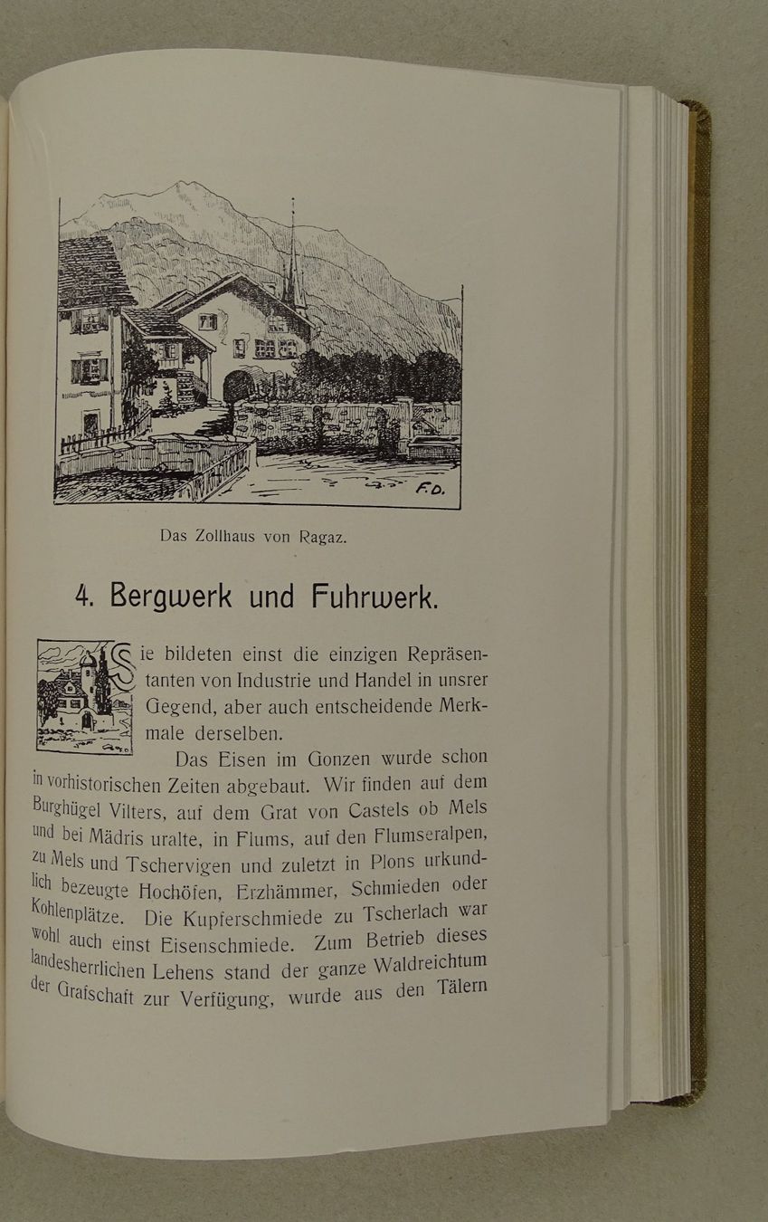 Libri: RAGAZ PFÄFERS, 1910 – Usato da Grüningen venduto da Kartensammler 7