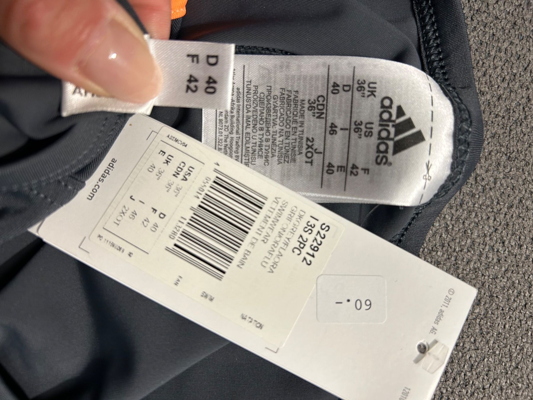 Adidas Costumi da bagno & Bikini: Bikini Adidas US Grösse 36 -Neu – Nuovo e nell'imballaggio originale da Corgémont venduto da Tania05 2