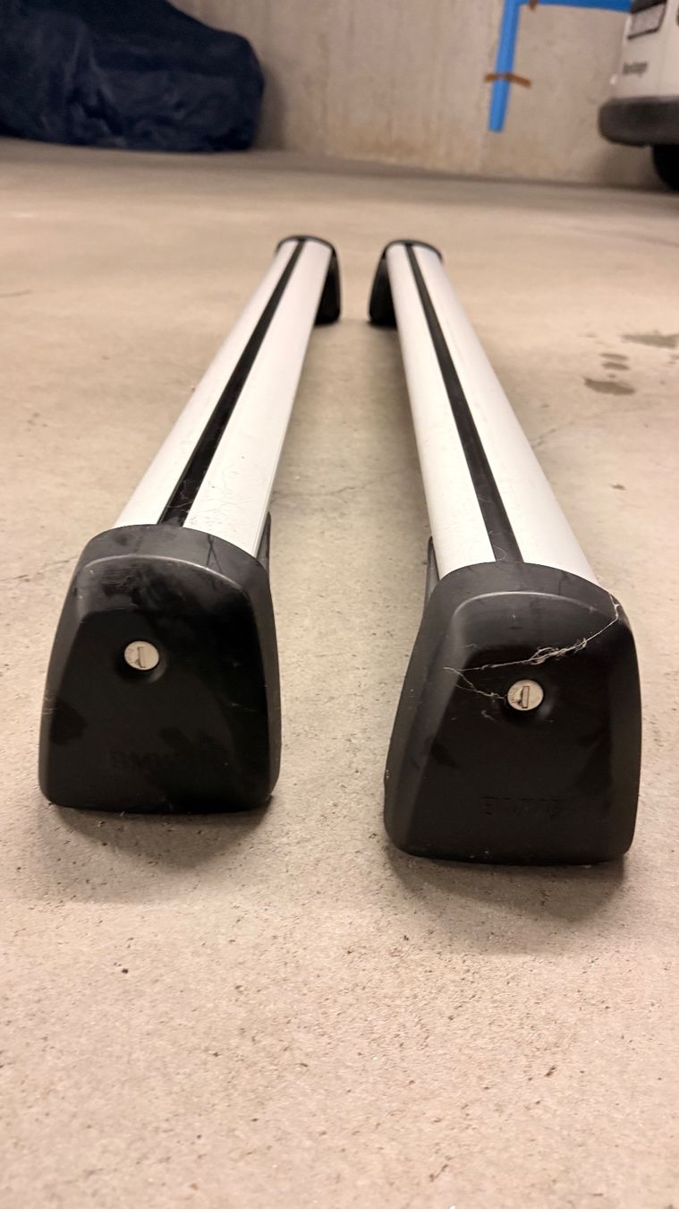 Portapacchi: Original BMW Roof Rack Bars – Usato da Riehen venduto da chr_kt5p 1