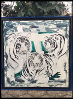 Rolf Knie „3 weisse Tiger“ XL