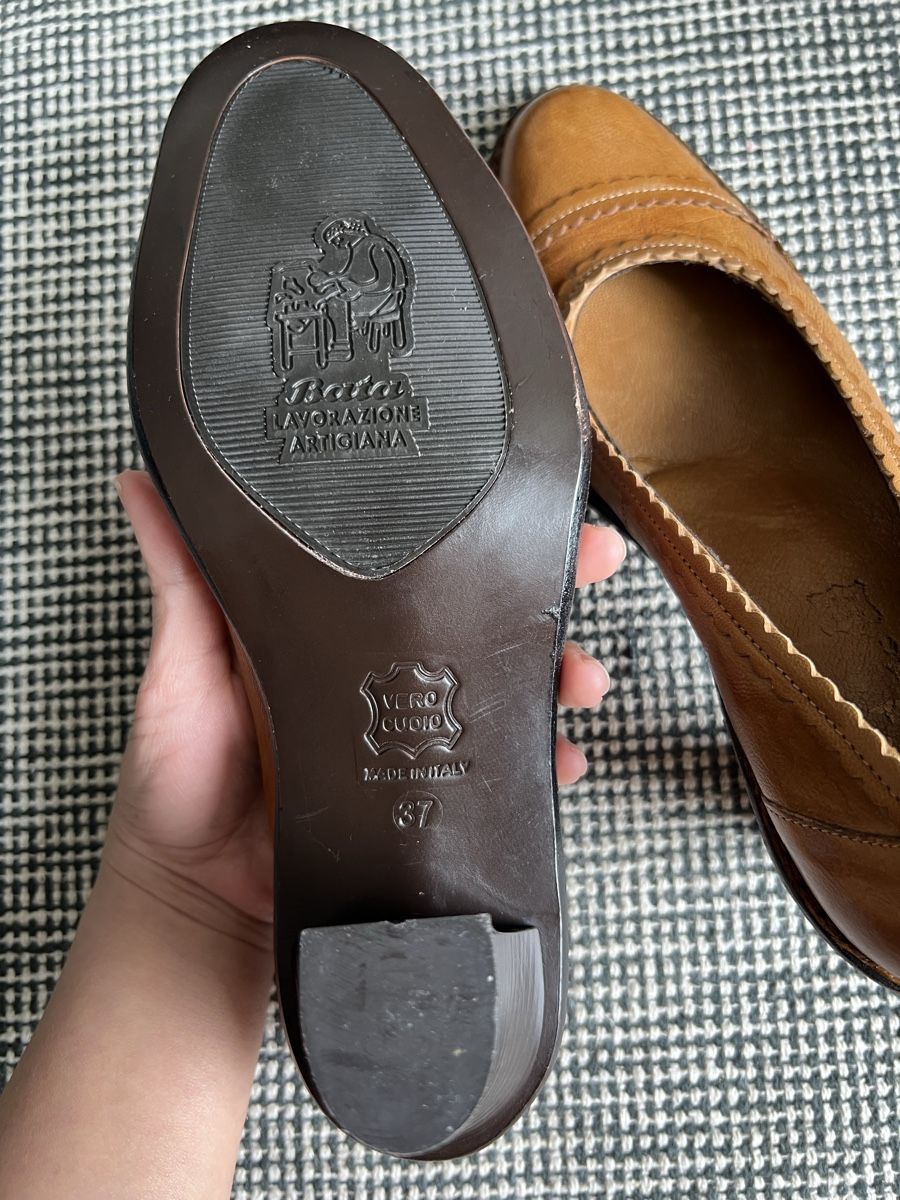 Damenschuhe: Vintage brown Leather pumps size 37 – Gebraucht aus Zürich von dor_9l9g 7