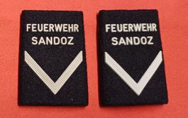 Pattensatz Feuerwehr Sandoz