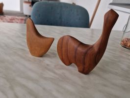 Vintage Holz Kunst