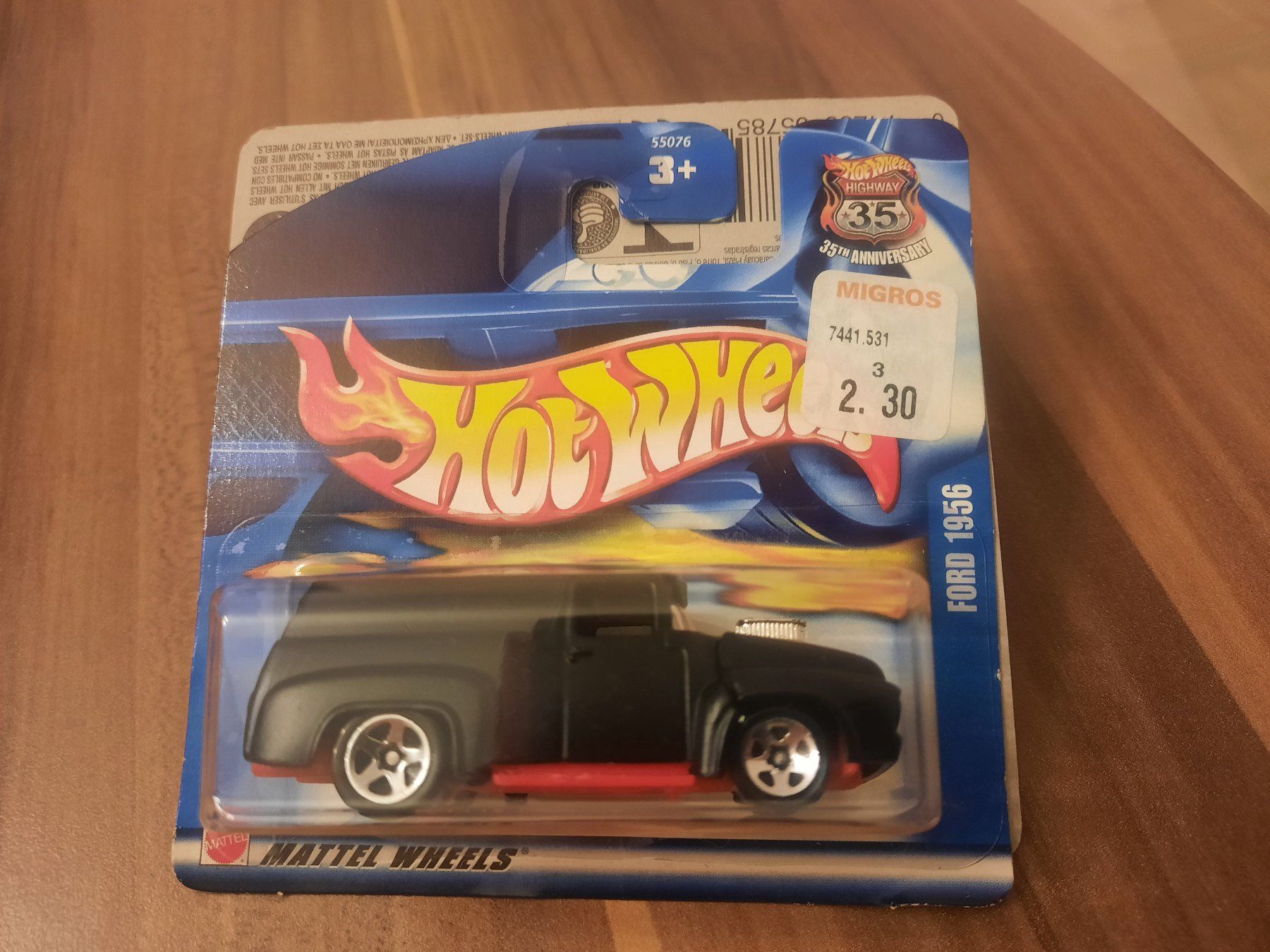 Hot Wheels Modellini d'auto: Ford 1956 – Nuovo e nell'imballaggio originale da Wiedlisbach venduto da Pontiacman93