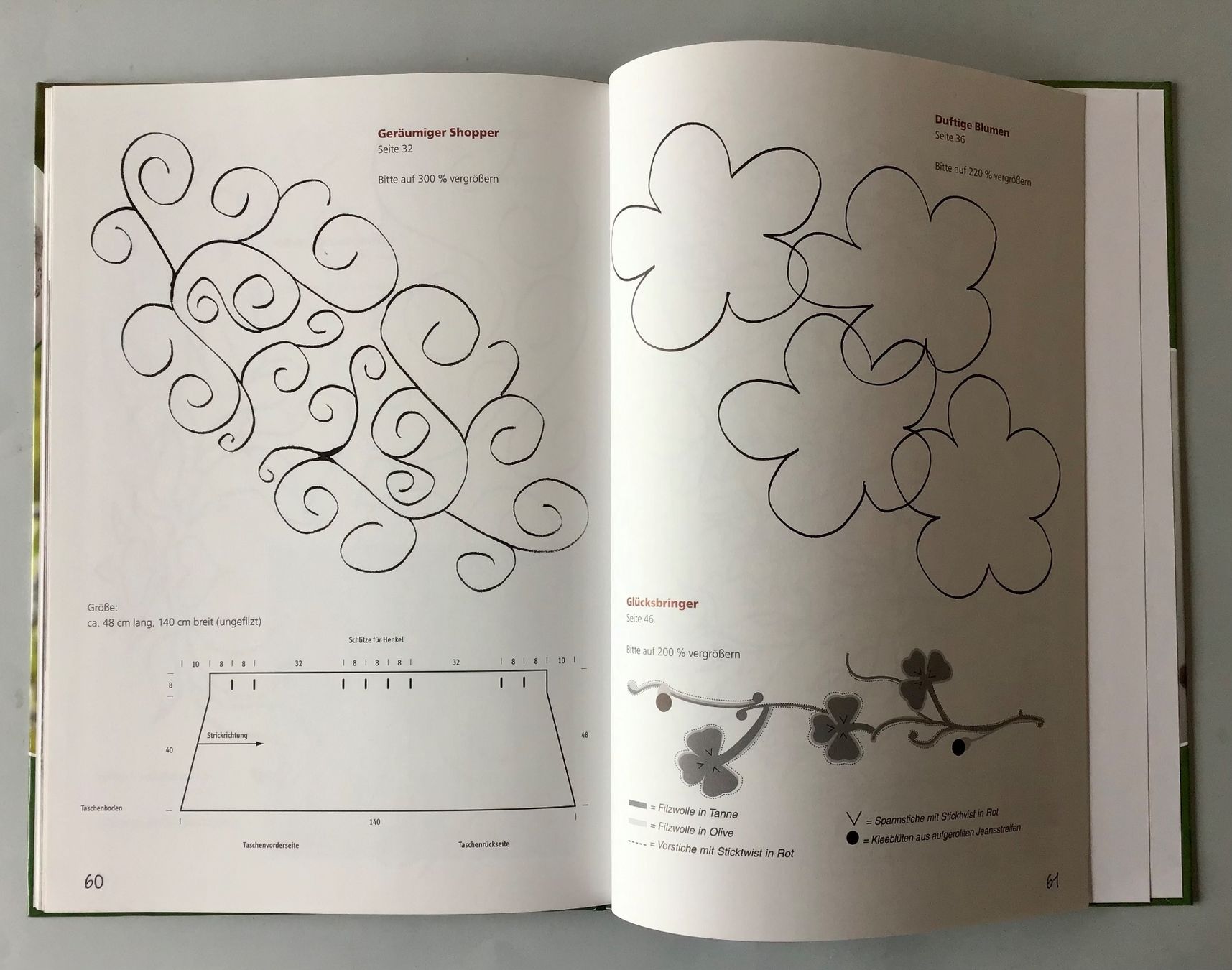 Libri: Buch: Strickfilzen Hausschuhe & Taschen – Nuovo (secondo la descrizione) da Bubendorf venduto da Alpenheidi 4