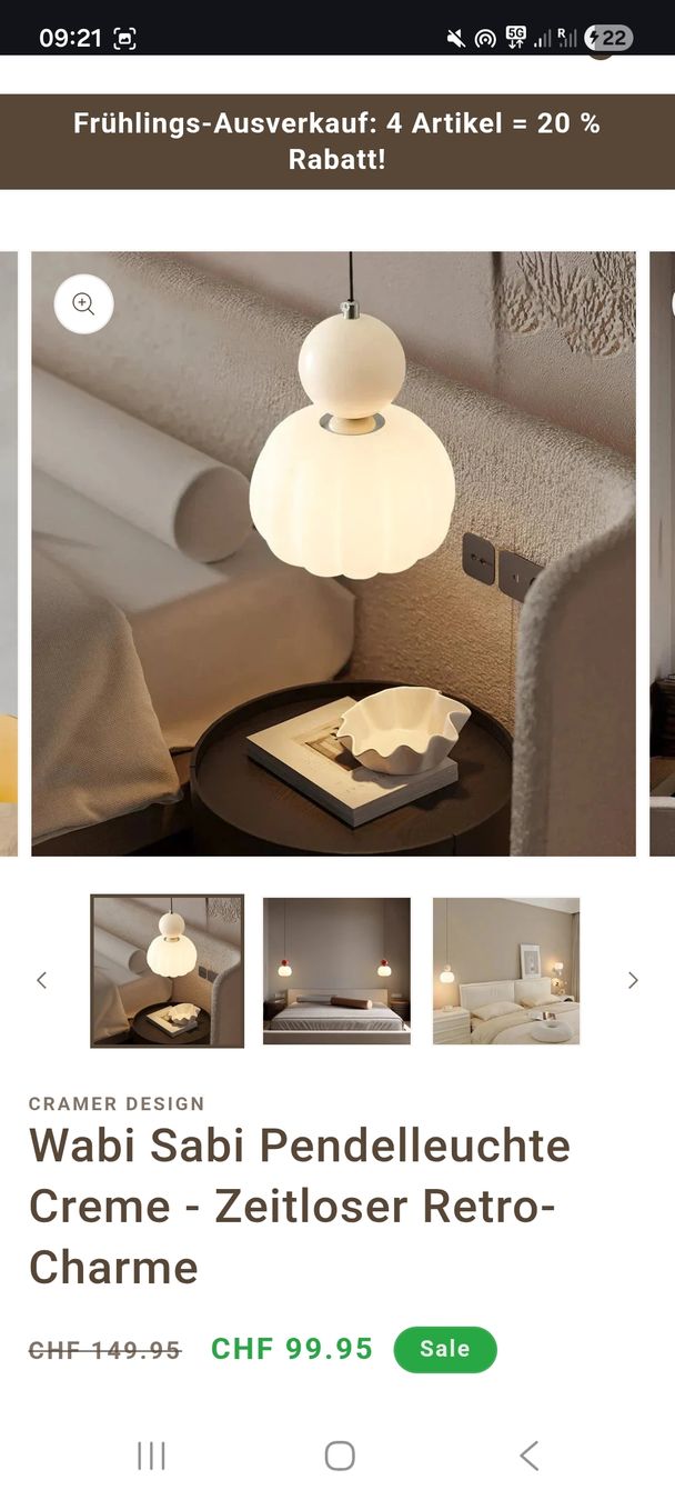 Lampade: Designer Lampe weiss neu – Nuovo e nell'imballaggio originale da Bern venduto da cerroendli 1
