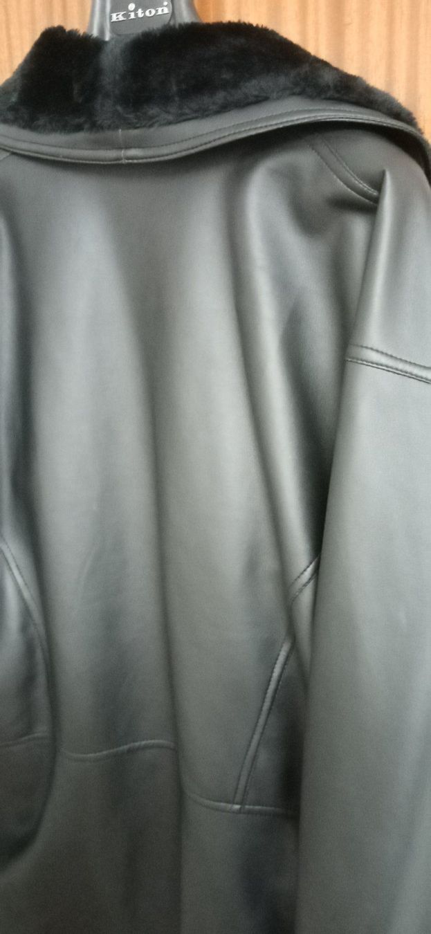 Giacche: Lederjacke, schwarz, Herren, Gr. XL – Usato da Büsingen venduto da Flohminator 5