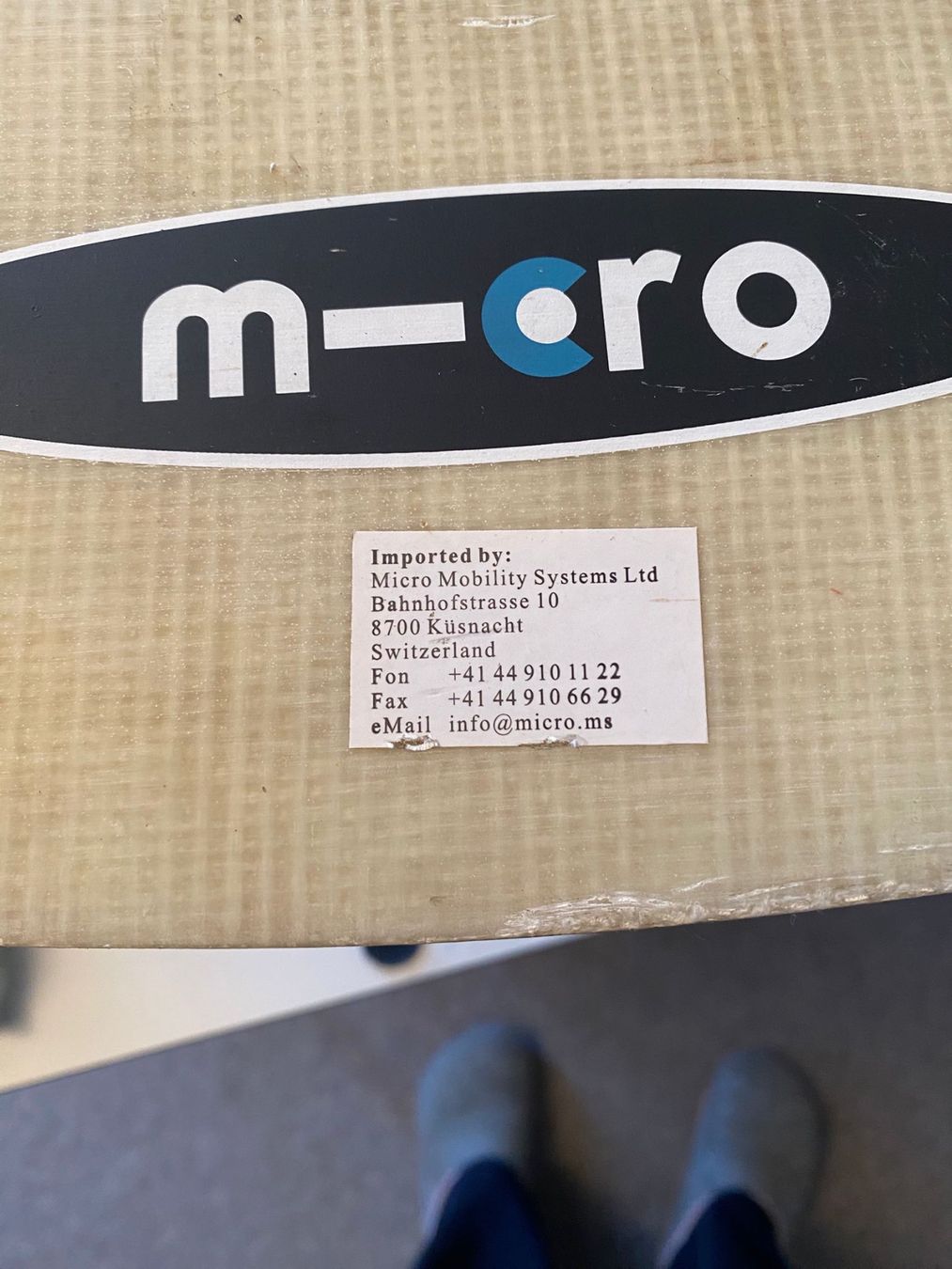 Micro Kickboard: Micro Klassik Trotti schwarz – Gebraucht aus Erlenbach ZH von Summsumm7 2