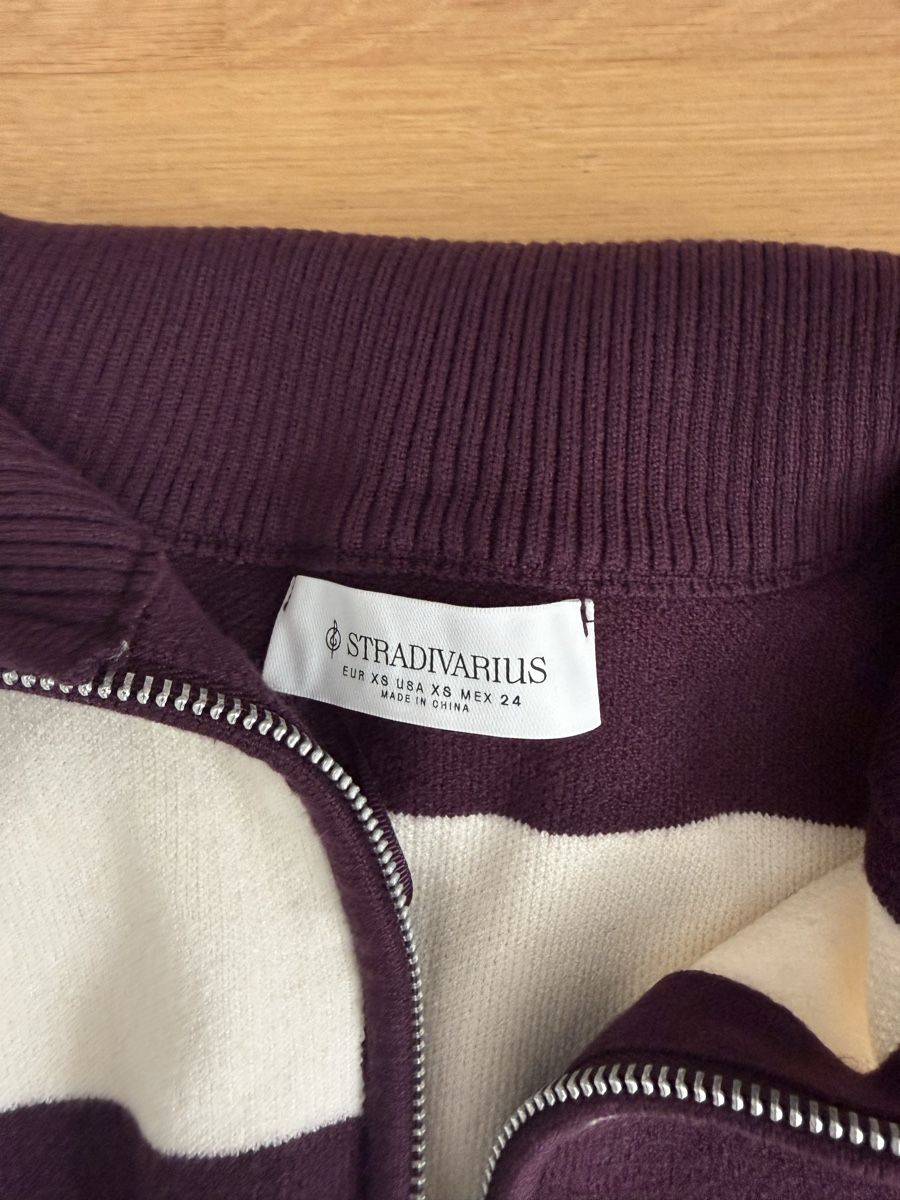 Stradivarius Maglioni & Felpe: Stradivarius  Pullover gestreift Reissverschluss XS – Nuovo (secondo la descrizione) da Hägendorf venduto da Mocca72 1