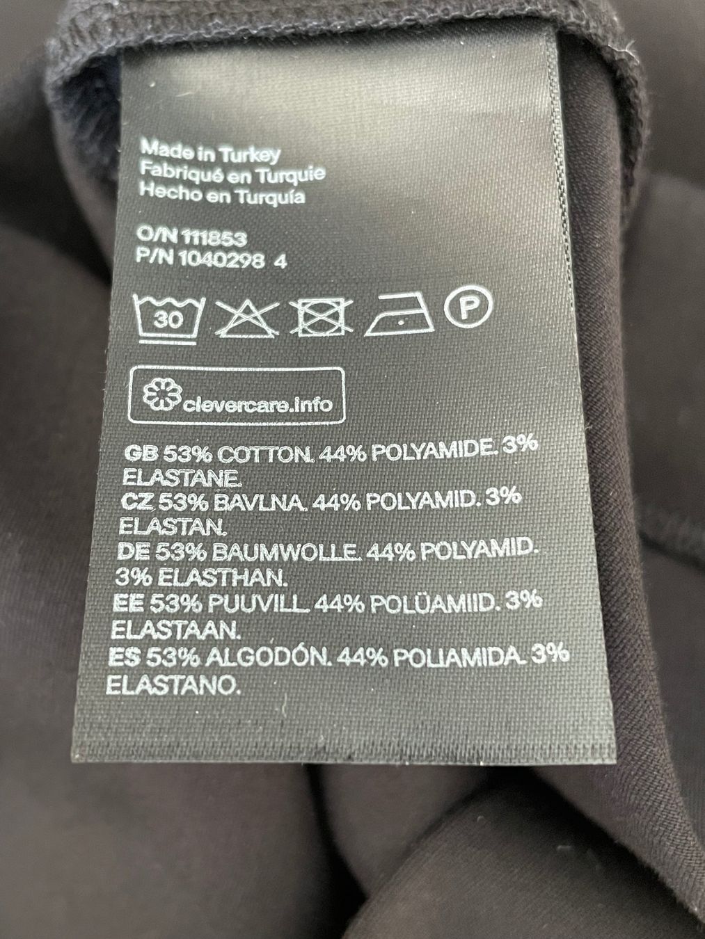 H&M Kleider: H&M robe noire dos nu ,  taille 34 – Neu (gemäss Beschreibung) aus Doppleschwand von Retrove 9