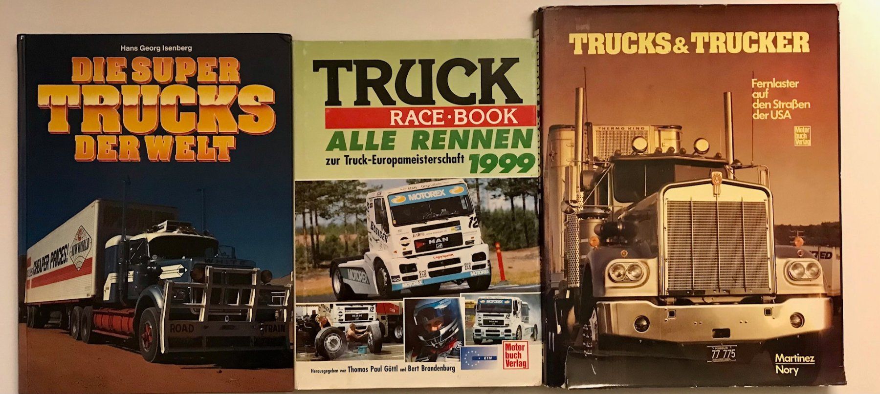 Libri: Lastwagen - Trucks - 3 Bücher – Usato da Strengelbach venduto da Omobono