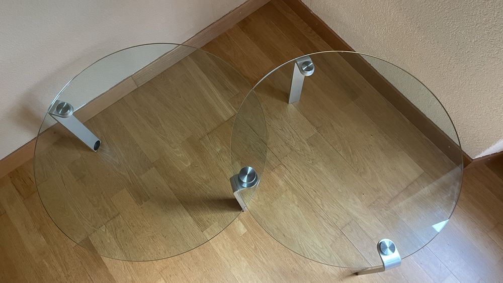 Tables: Design Salon Glastisch - sehr guter Zustand – D'occasion à Bern par gelbepunkte 1