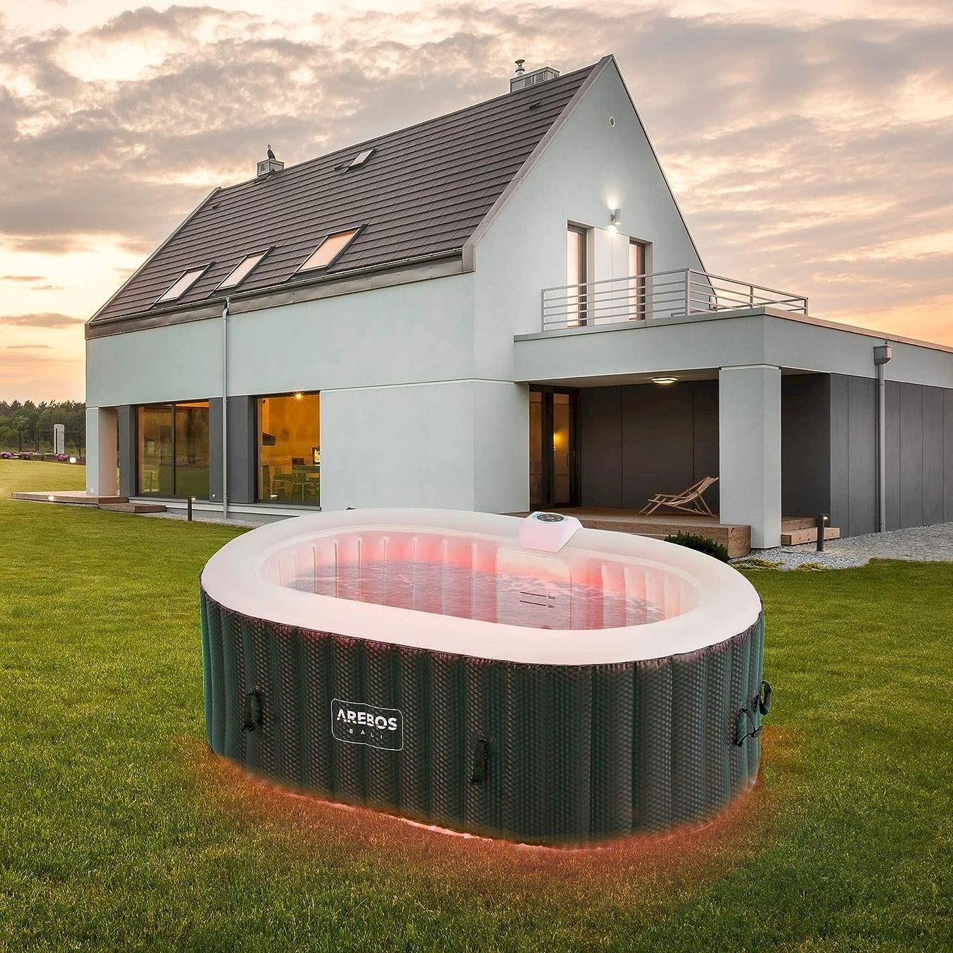 Whirlpool: AREBOS Whirlpool Bali – Nuovo e nell'imballaggio originale da Bottighofen venduto da zaap