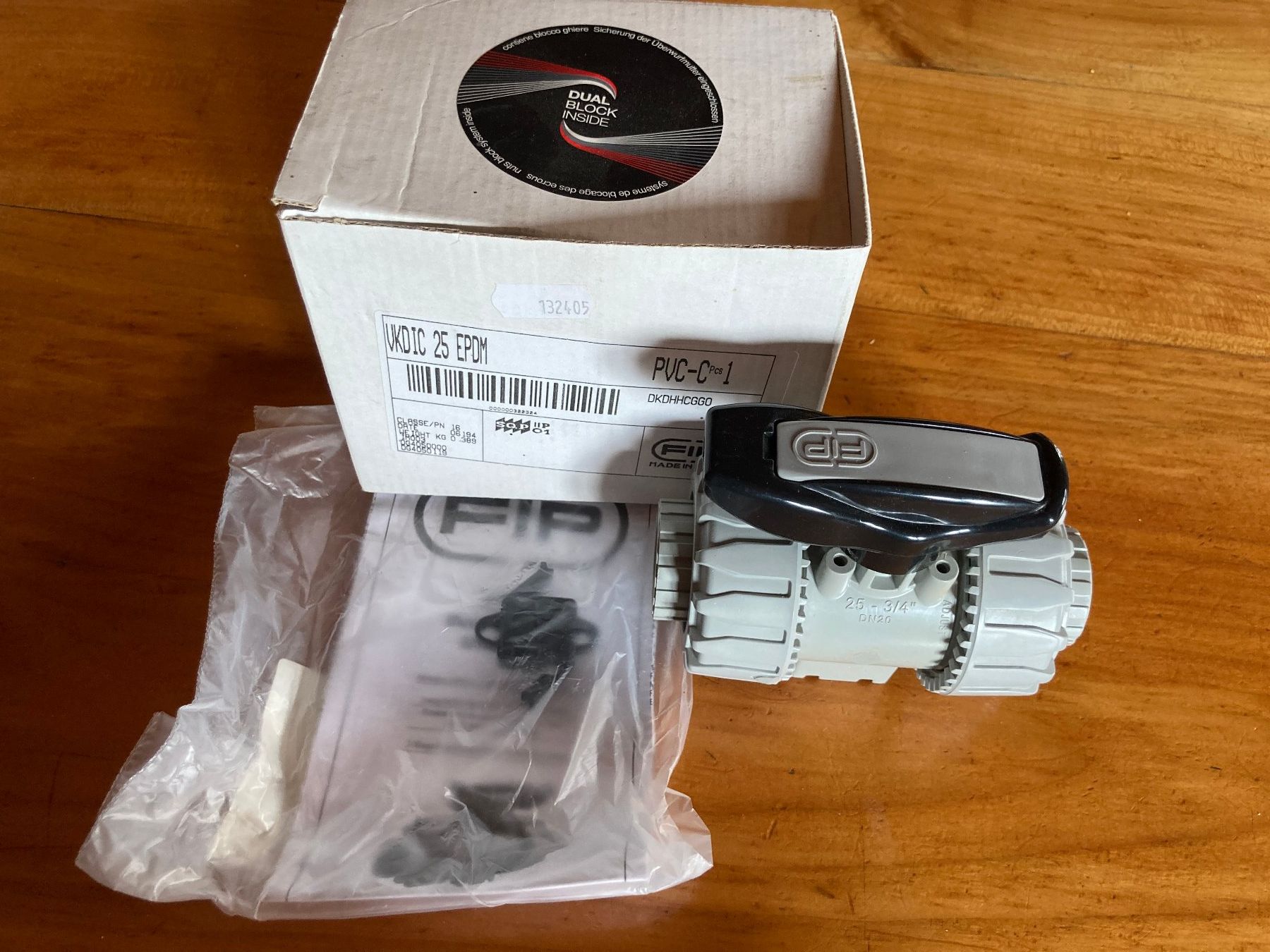 Armaturen: Robinet Vanne d'arrêt  VKDIC 25 EPDM – Neu und originalverpackt aus Bourrignon von filledemai