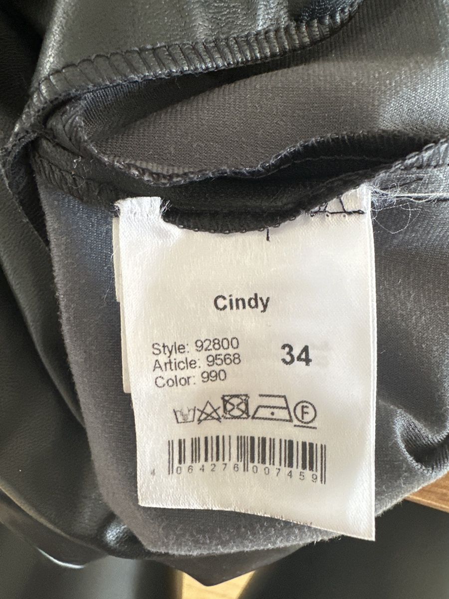 Pantaloni: Kunstlederhose, schwarz, NEU – Nuovo (secondo la descrizione) da Dübendorf venduto da Bella1177 4