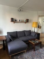 Modernes Sofa, dunkelgrau, guter Zustand