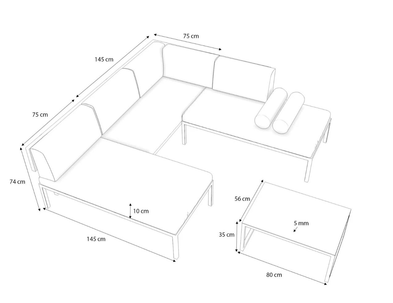 Sofas: Lounge Parisia – D'occasion à Büron par san_kf8l 3