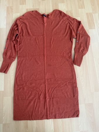 Herbstliches Yessica Strickkleid Gr. L rostfarben